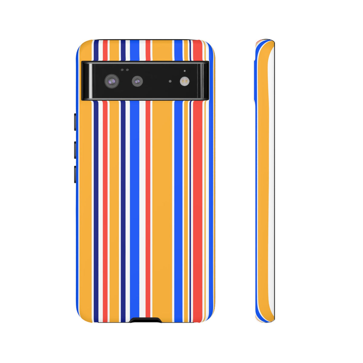 Candy Stripes - Yellow/Blue