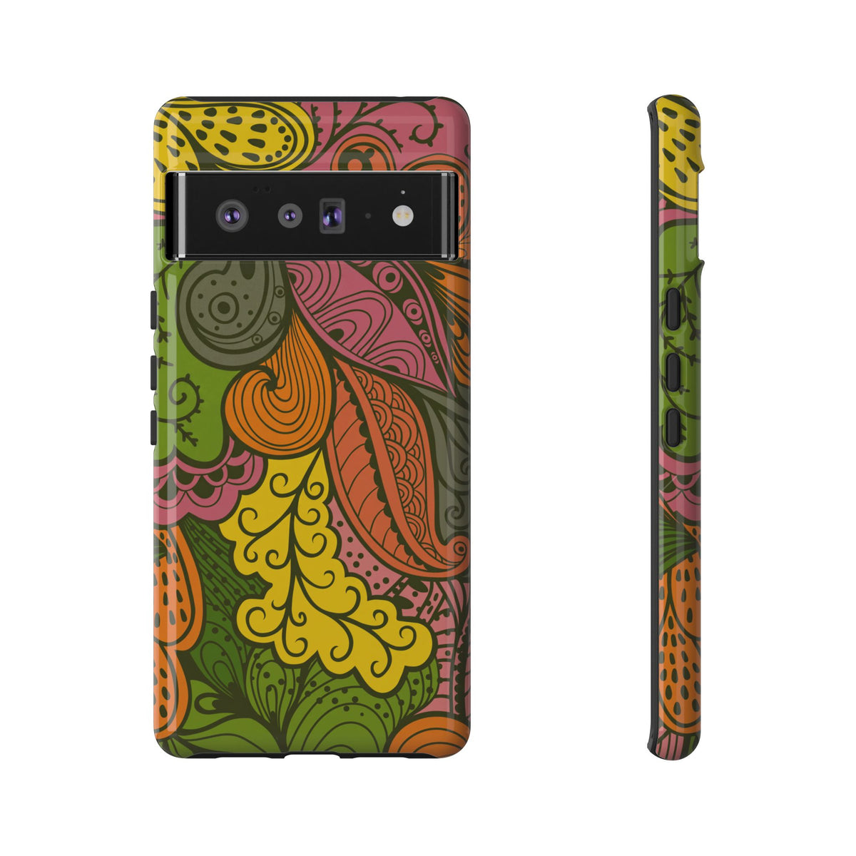 Abstract - Purple/Yellow/Green