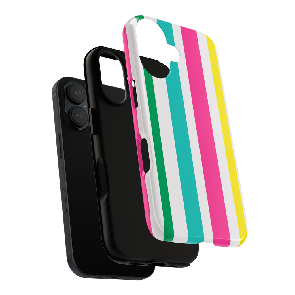 Candy Stripes - Pink/Yellow/Green