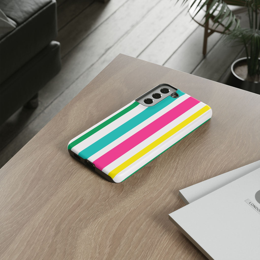 Candy Stripes - Pink/Yellow/Green