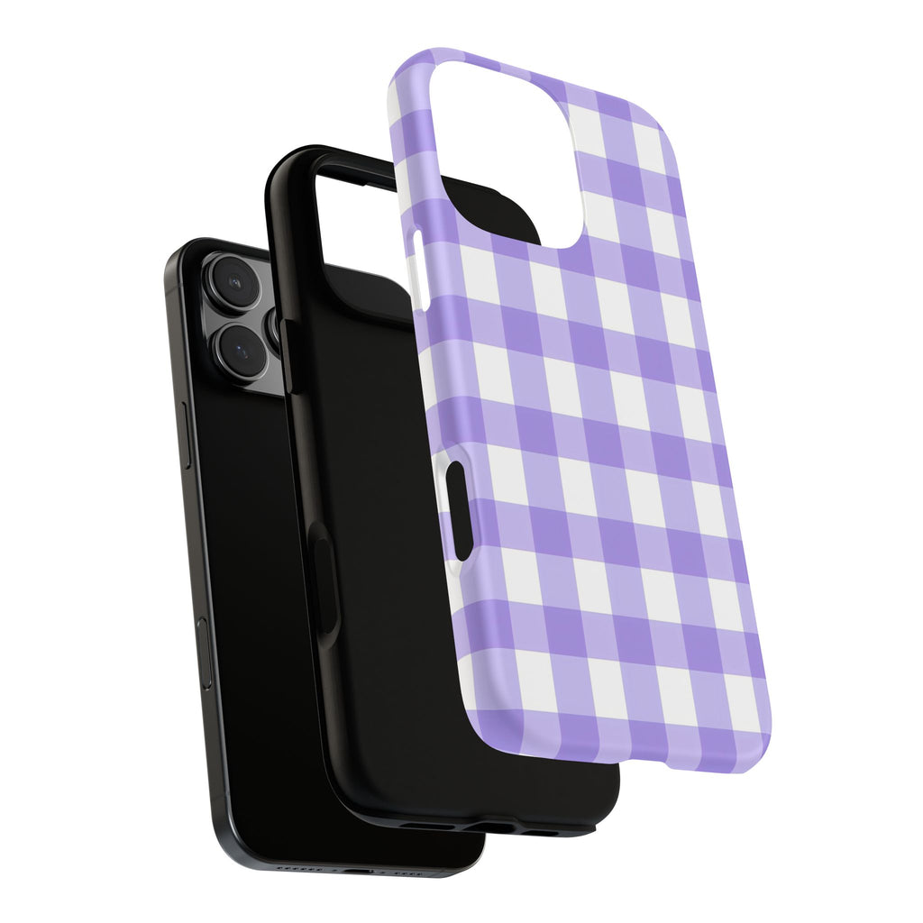 Checked - Lavender