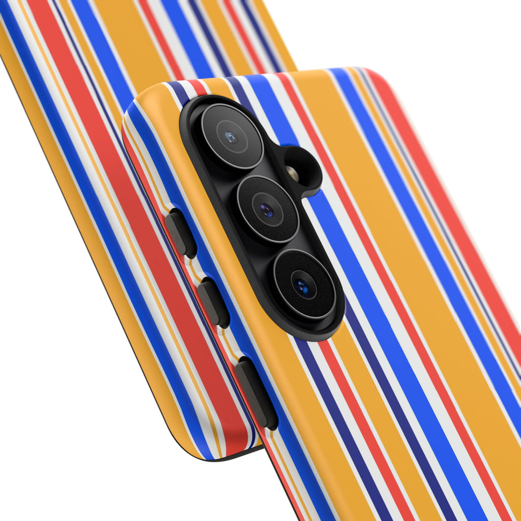 Candy Stripes - Yellow/Blue
