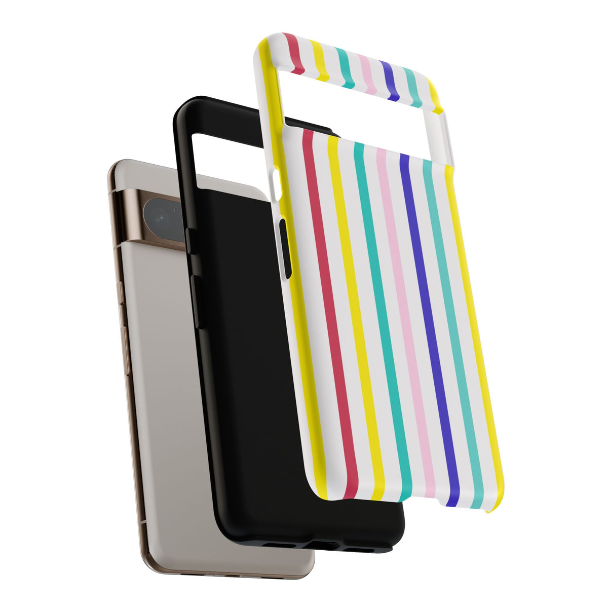 Candy Stripes - Pink/Red/Yellow/Blue