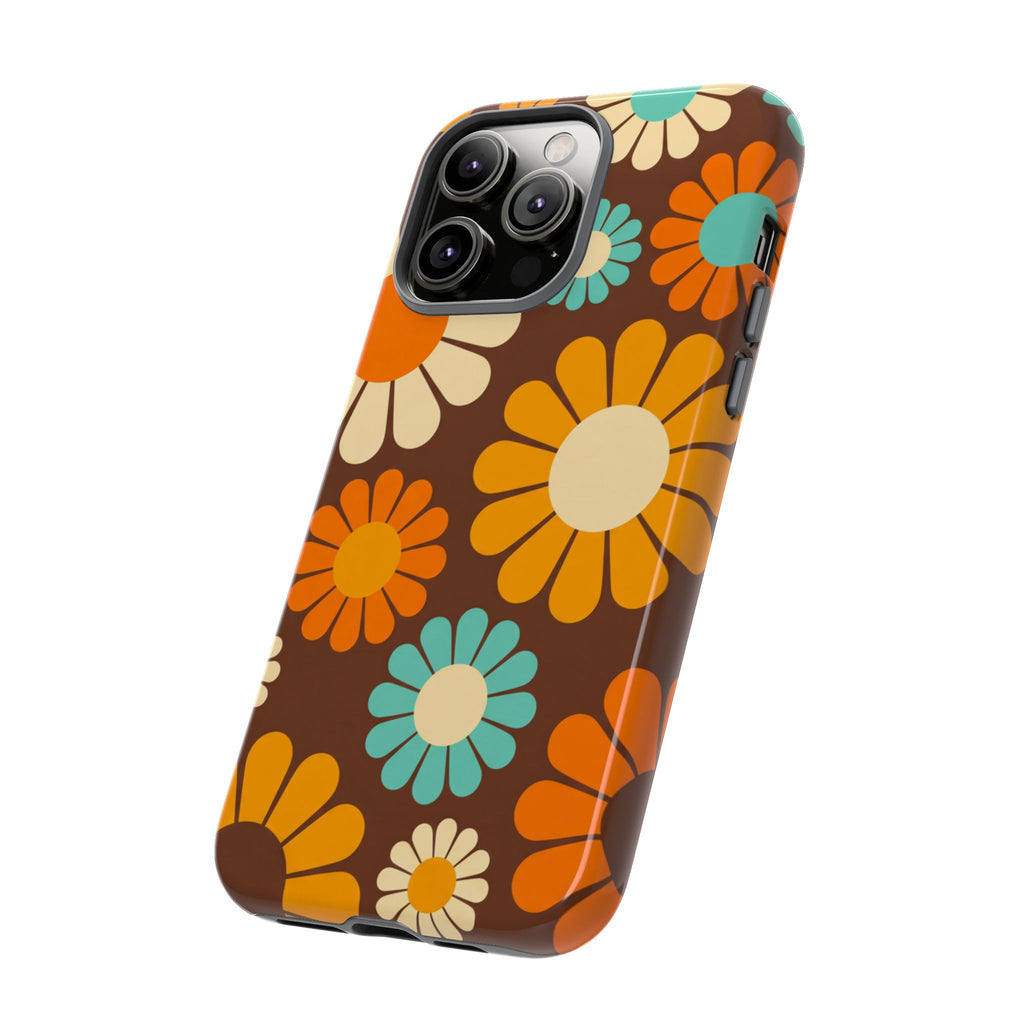 Flowers - Brown/Yellow