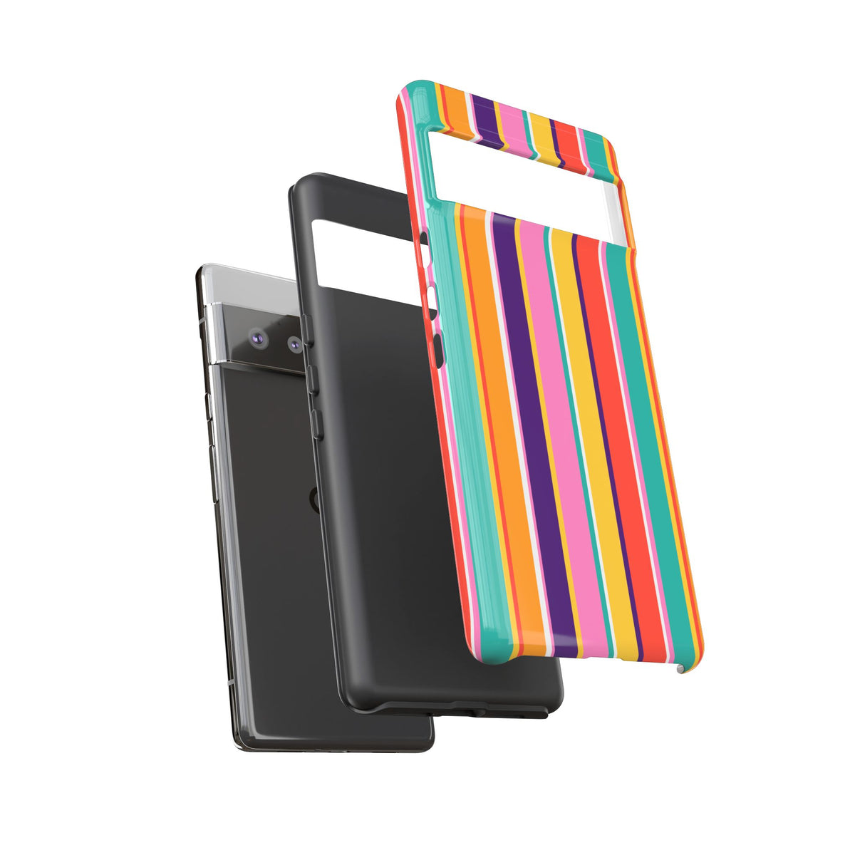 Candy Stripes - Pink/Yellow/Blue