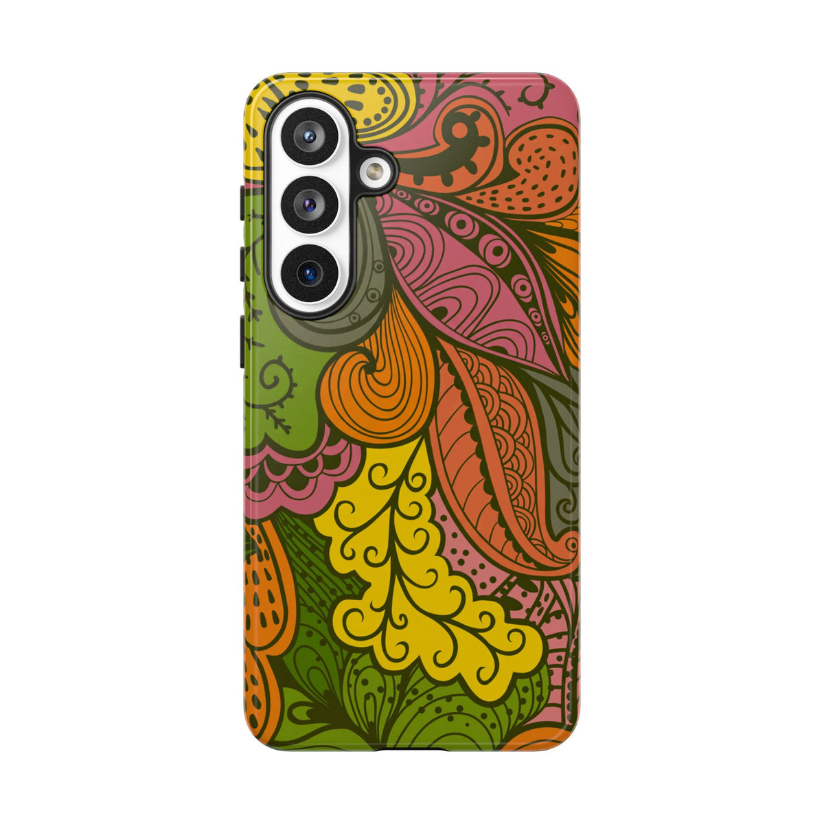 Abstract - Purple/Yellow/Green