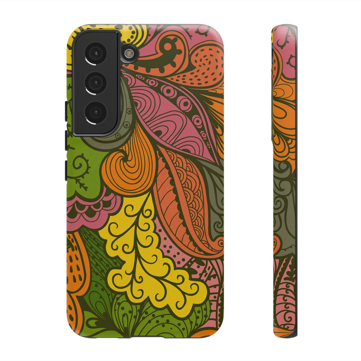Abstract - Purple/Yellow/Green
