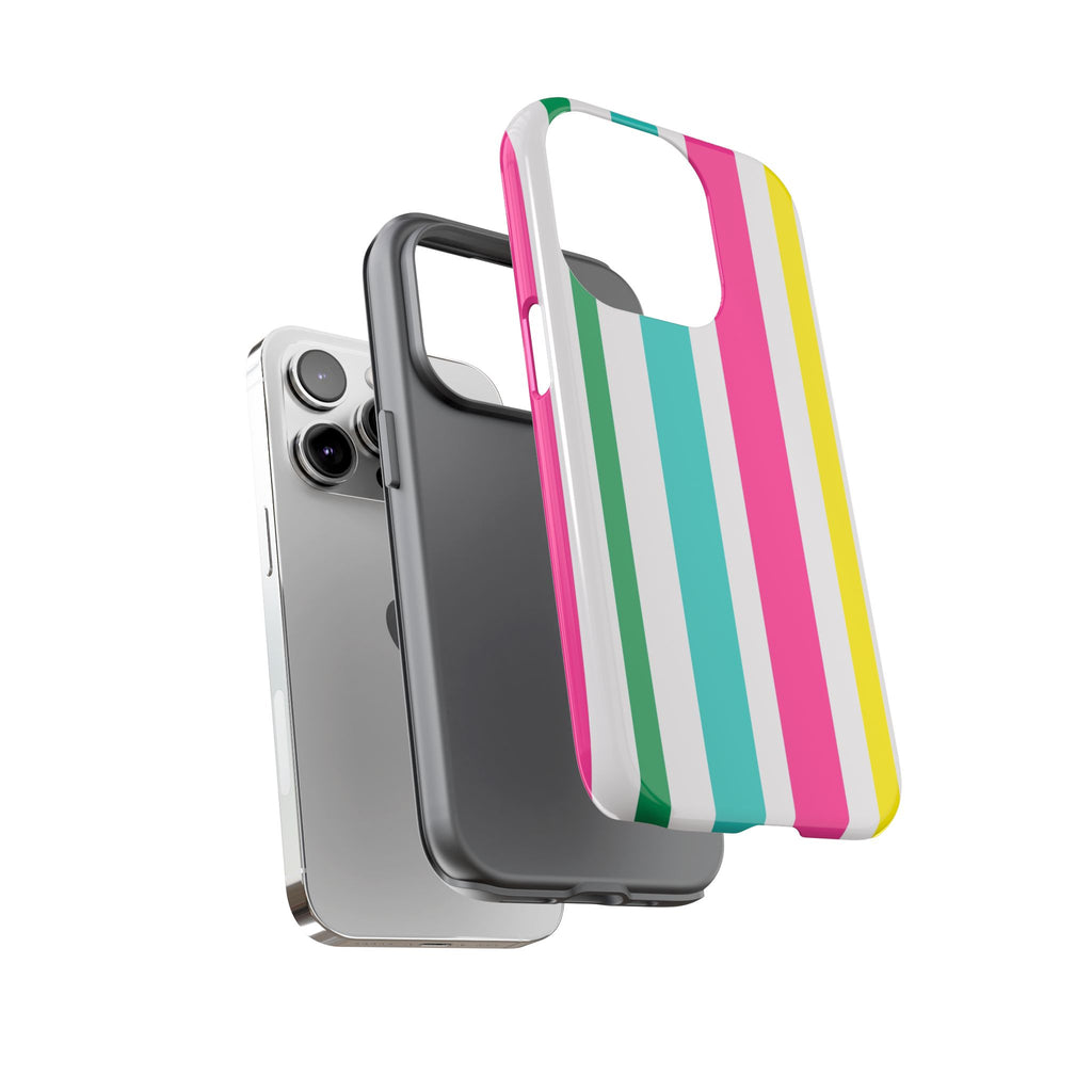 Candy Stripes - Pink/Yellow/Green