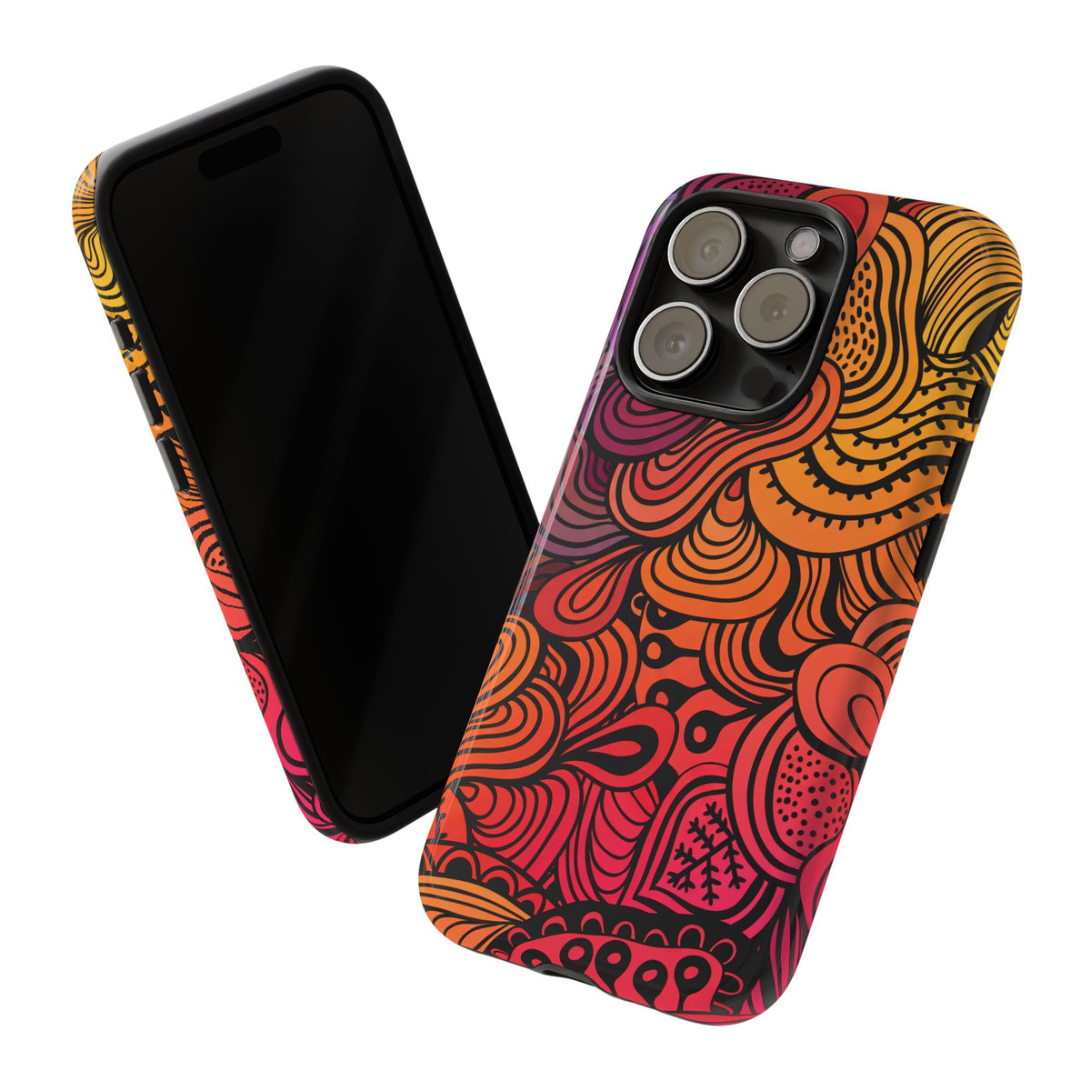 Abstract - Pink/Yellow