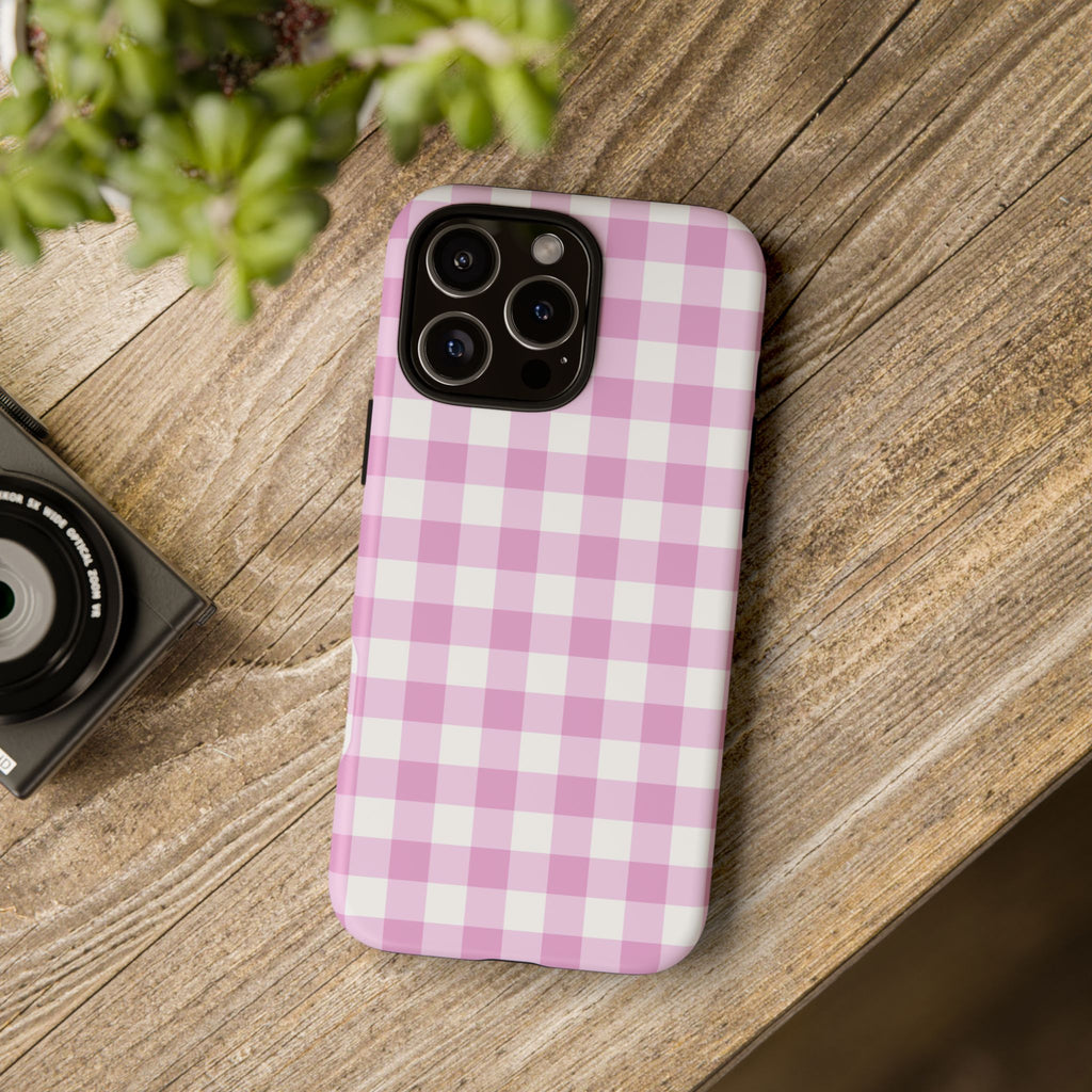Checked - Pink