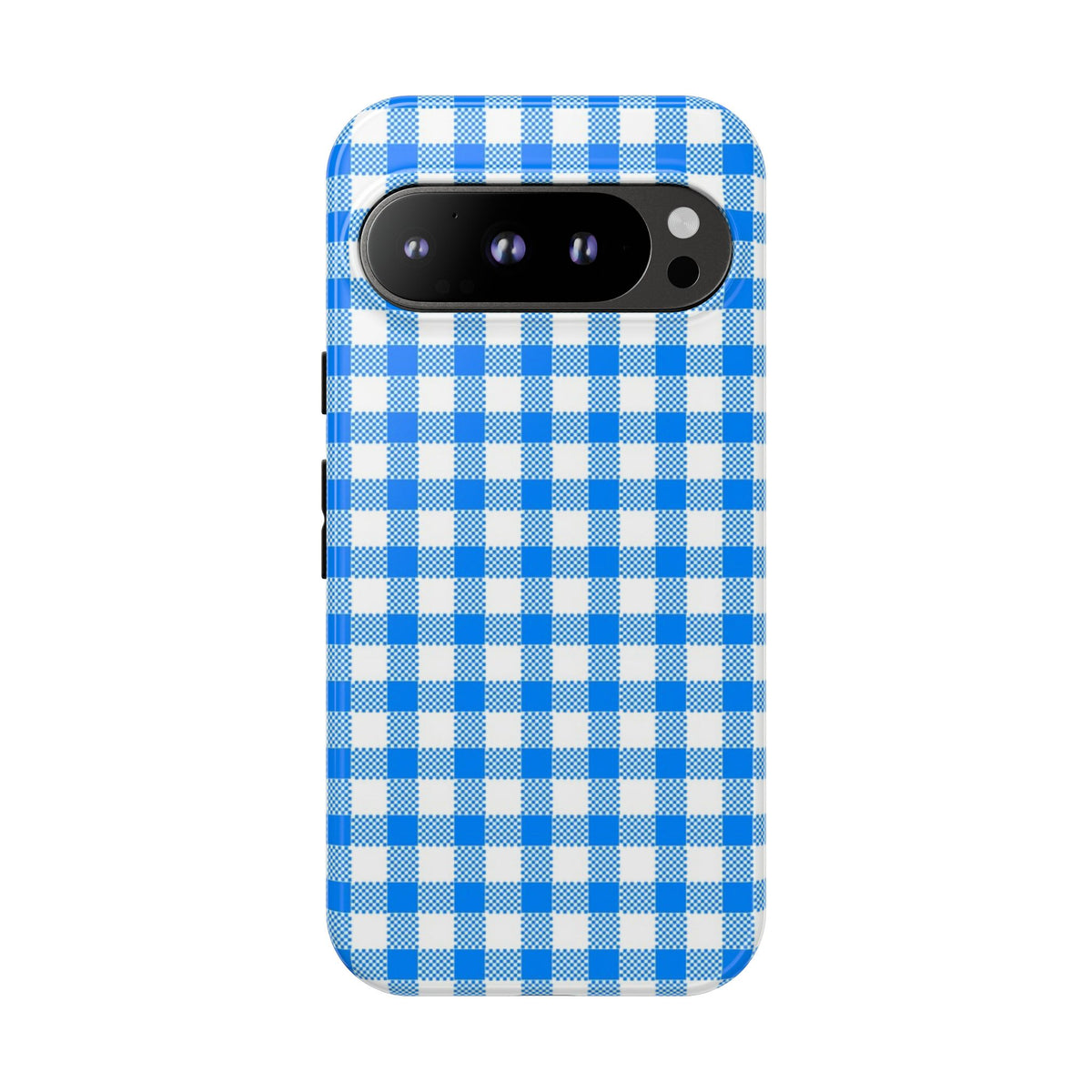 Checked - Blue