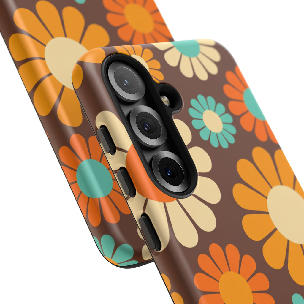 Flowers - Brown/Yellow