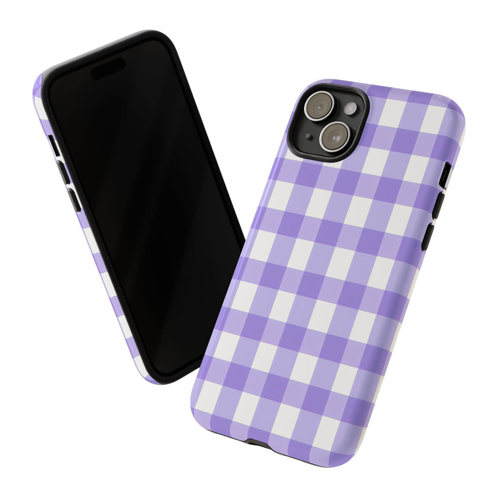 Checked - Lavender