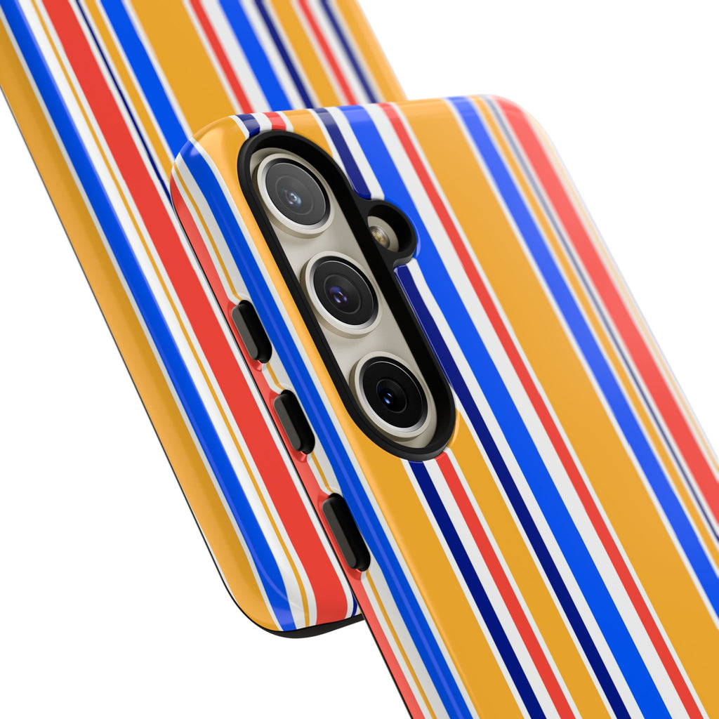Candy Stripes - Yellow/Blue