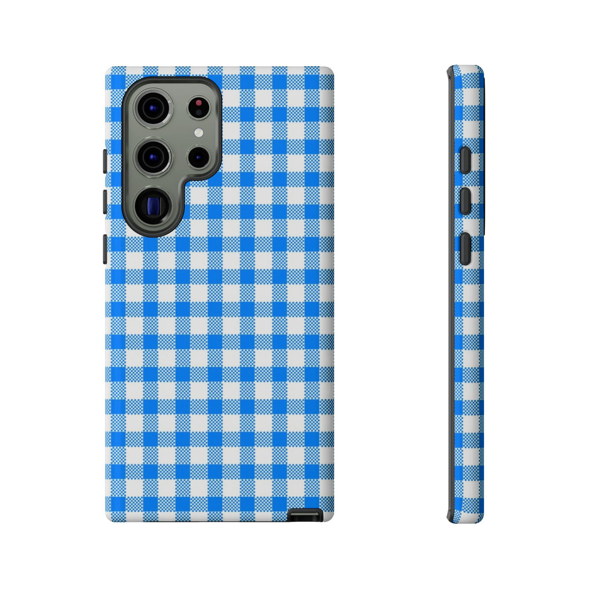 Checked - Blue