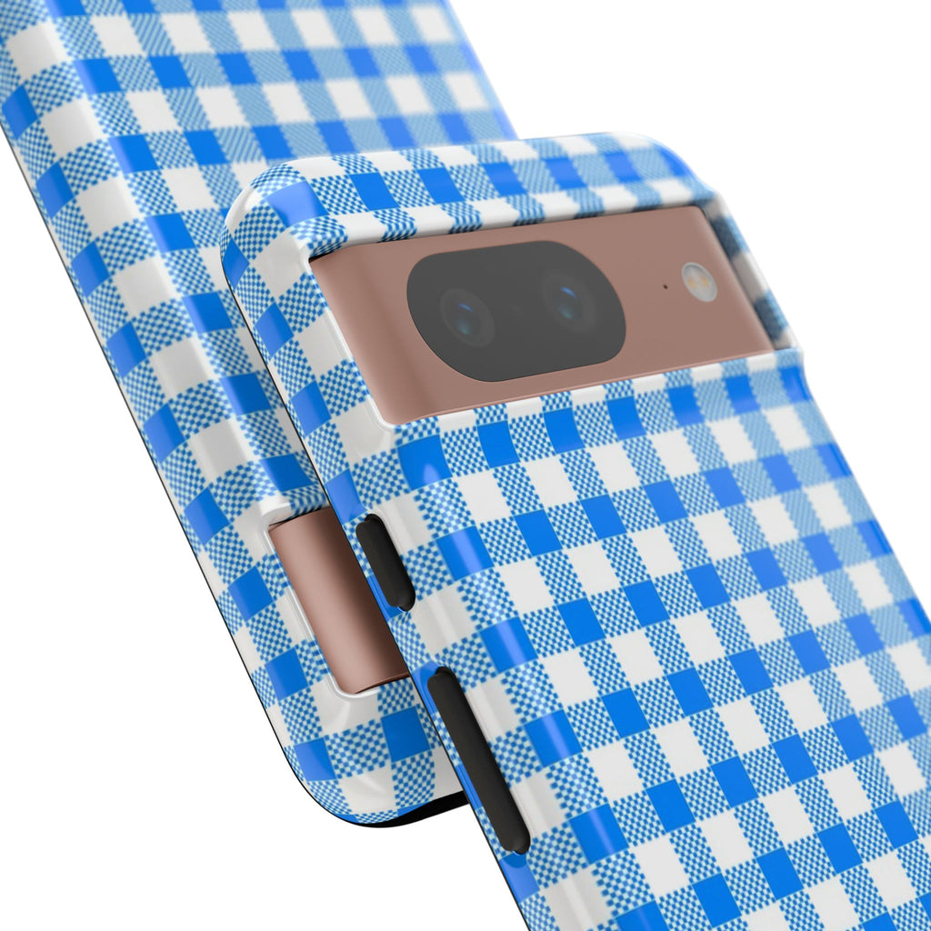 Checked - Blue