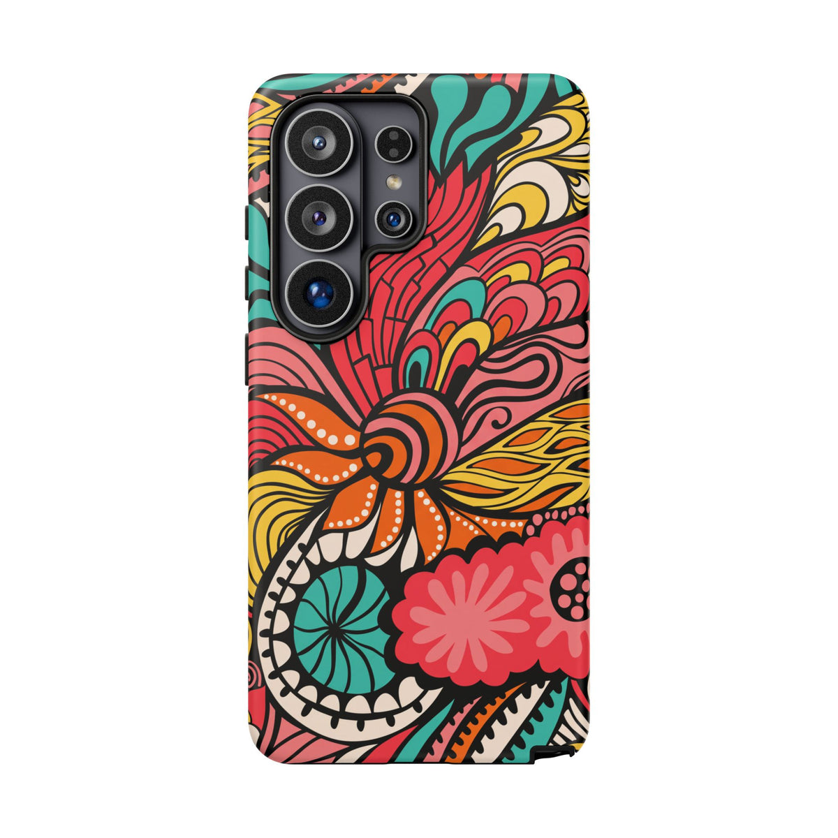 Abstract - Orange/Blue/Pink