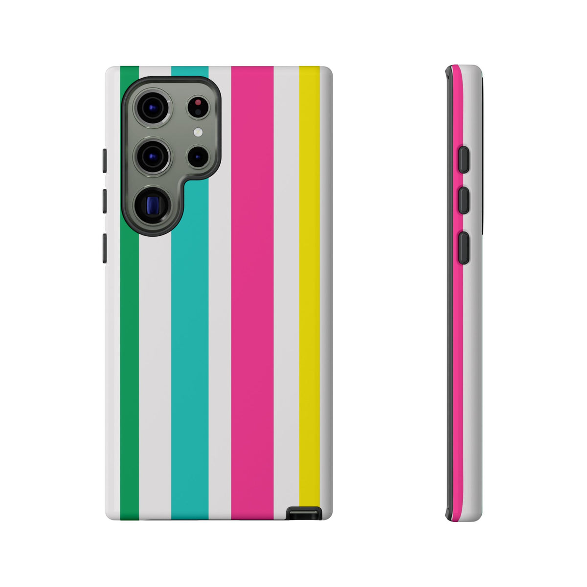 Candy Stripes - Pink/Yellow/Green