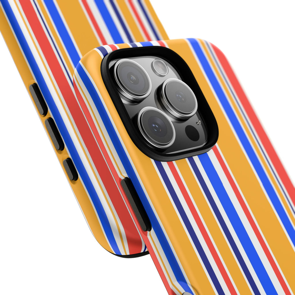 Candy Stripes - Yellow/Blue