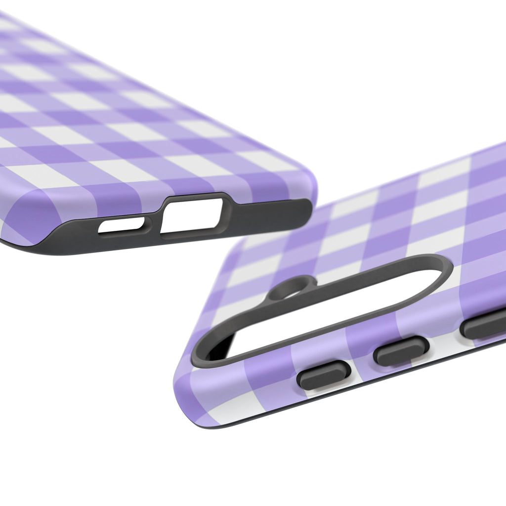 Checked - Lavender