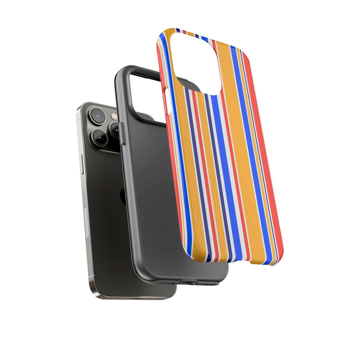 Candy Stripes - Yellow/Blue