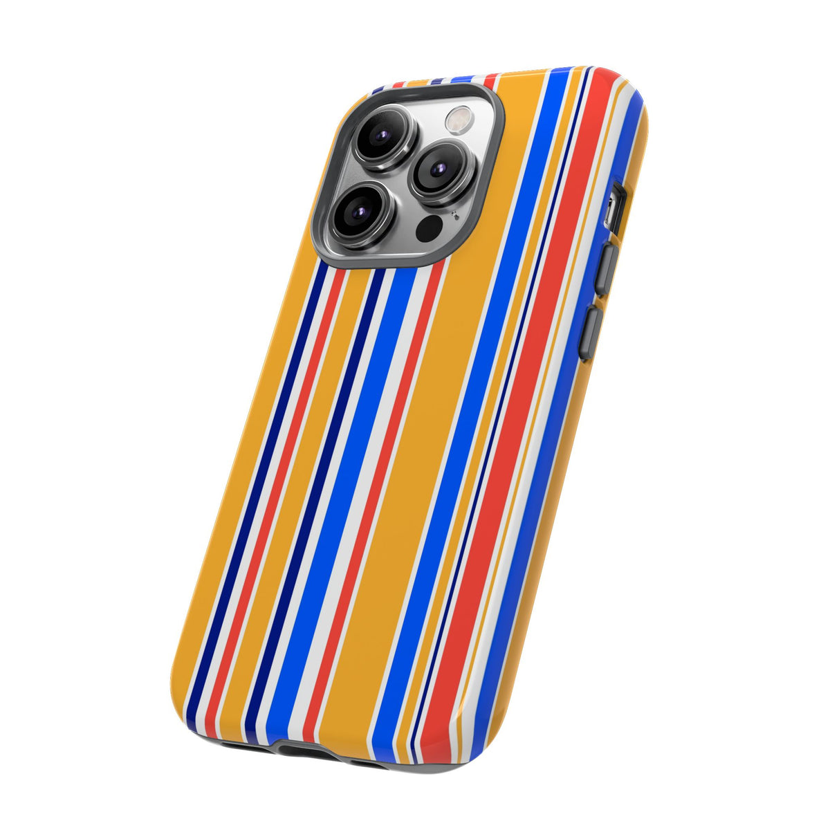 Candy Stripes - Yellow/Blue