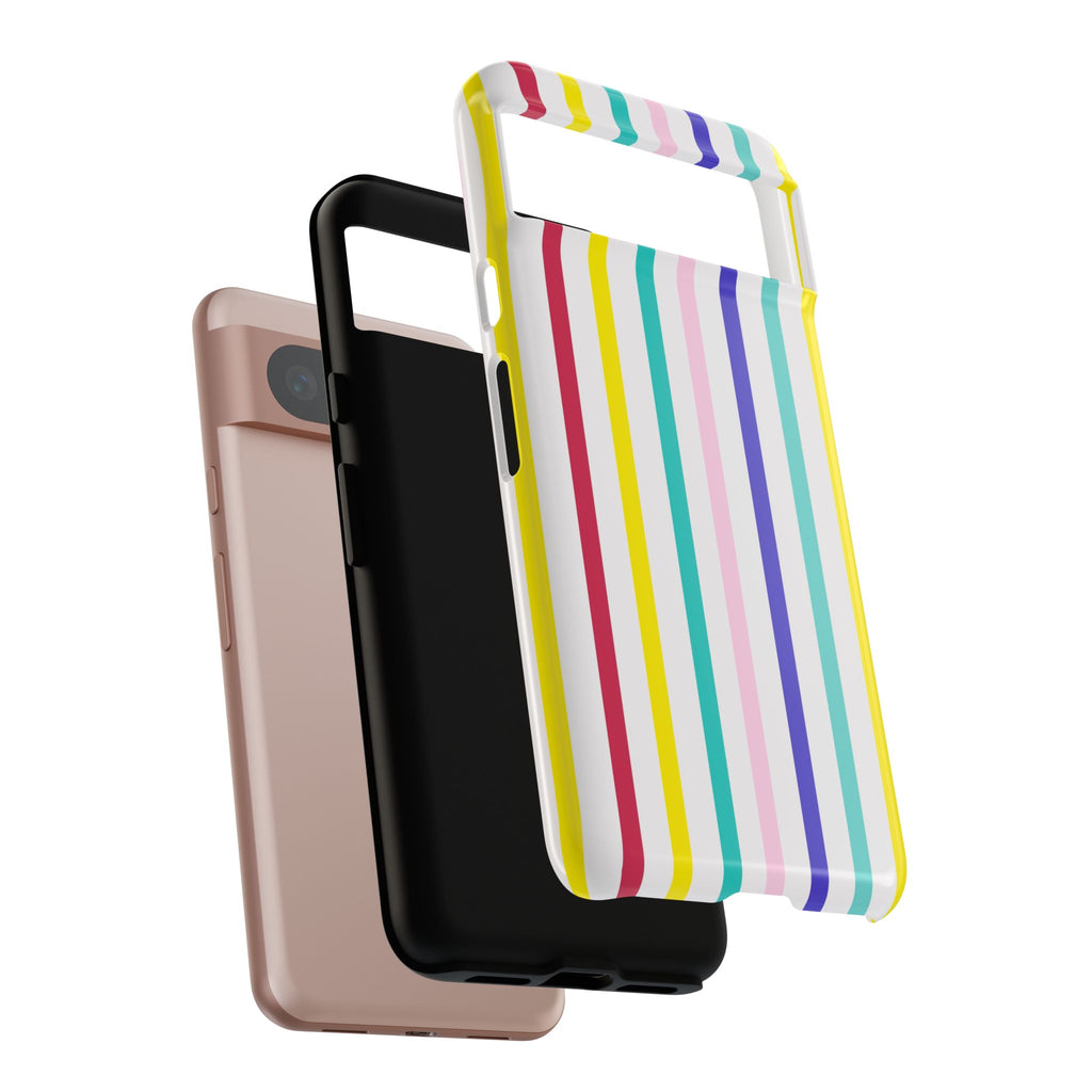 Candy Stripes - Pink/Red/Yellow/Blue