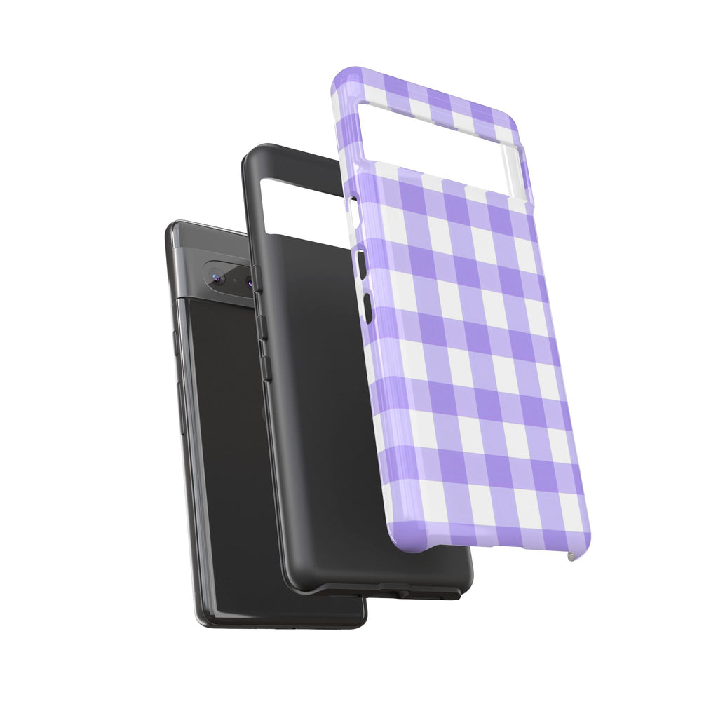 Checked - Lavender