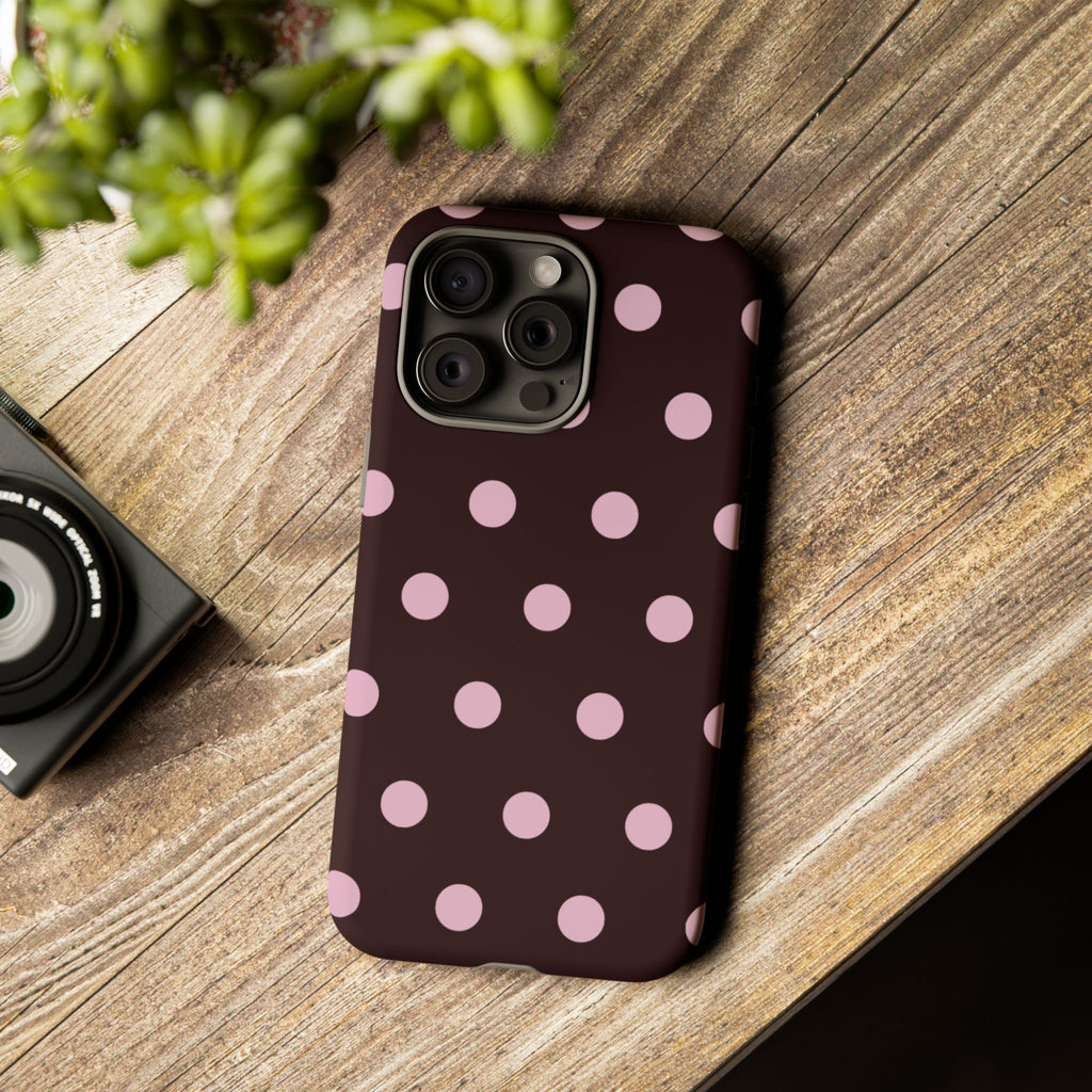 Spotted - Pink/Brown