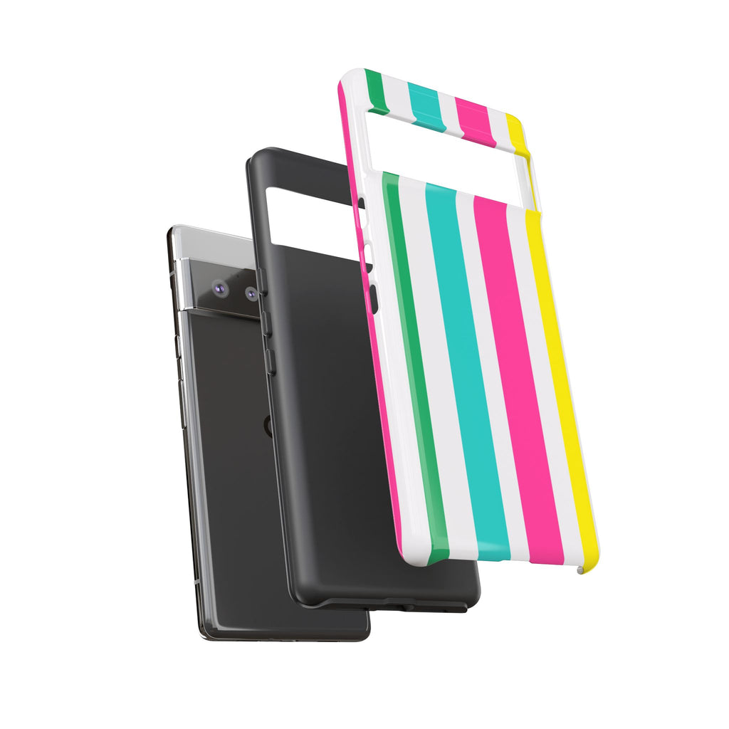 Candy Stripes - Pink/Yellow/Green