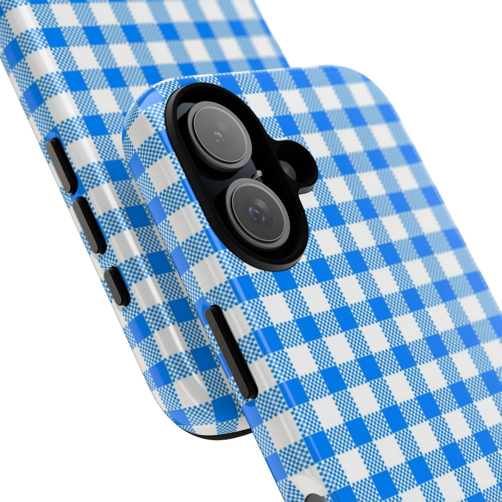 Checked - Blue