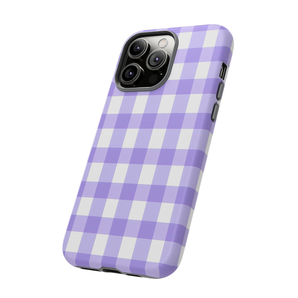 Checked - Lavender