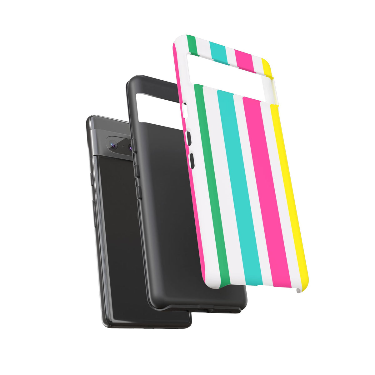 Candy Stripes - Pink/Yellow/Green