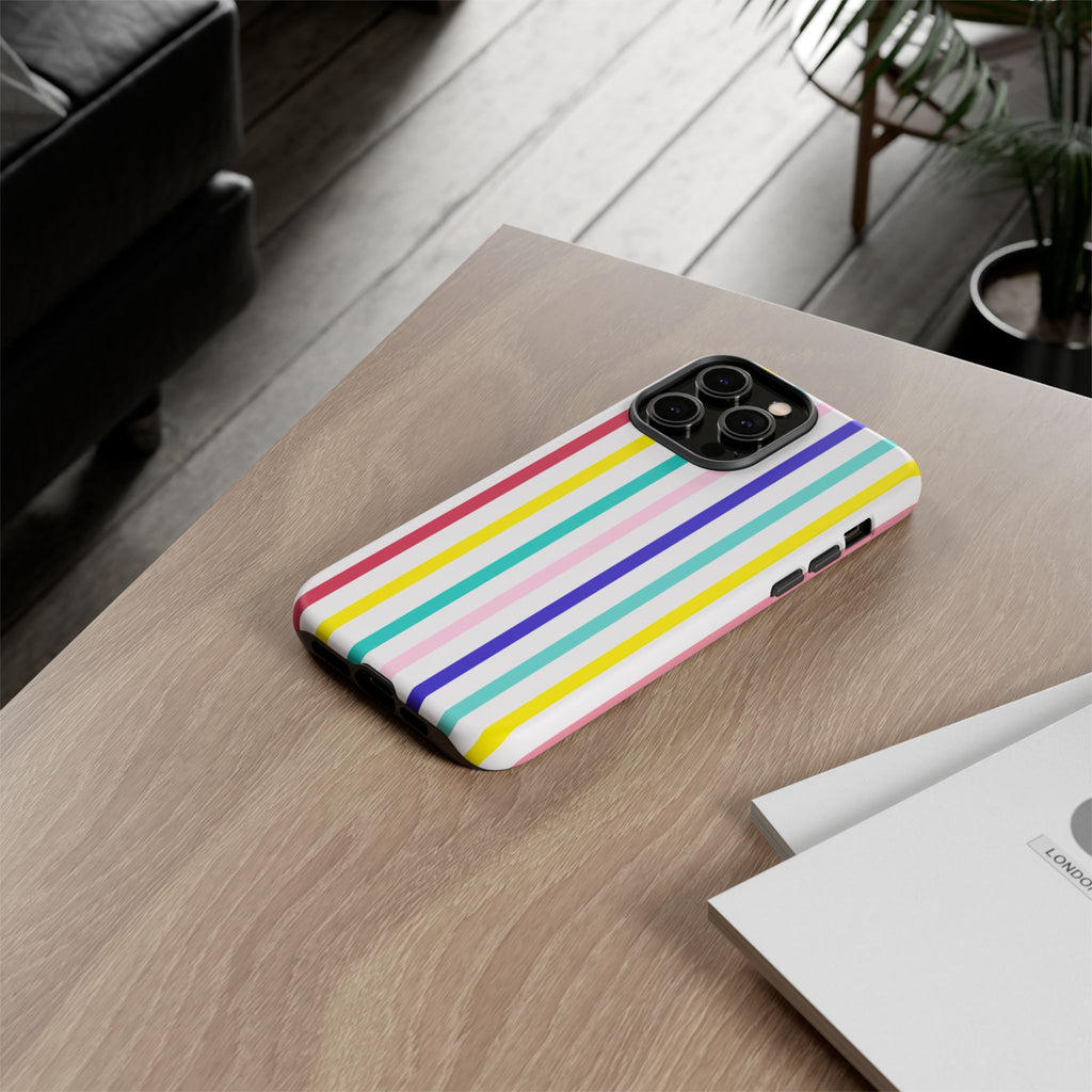 Candy Stripes - Pink/Red/Yellow/Blue
