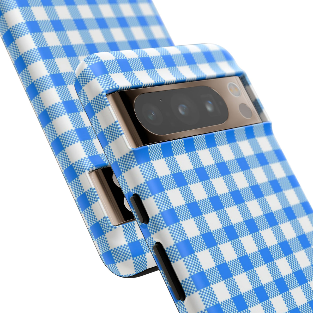 Checked - Blue
