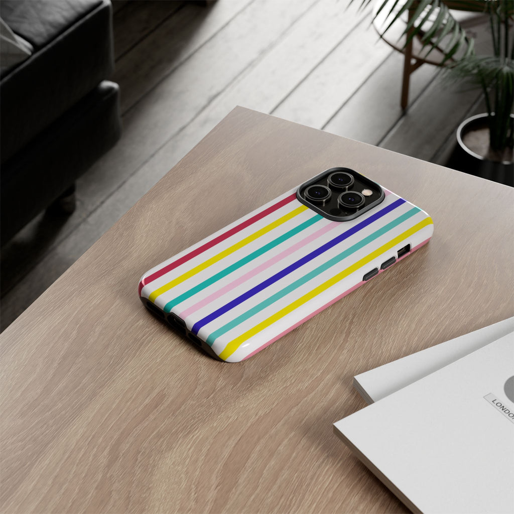 Candy Stripes - Pink/Red/Yellow/Blue