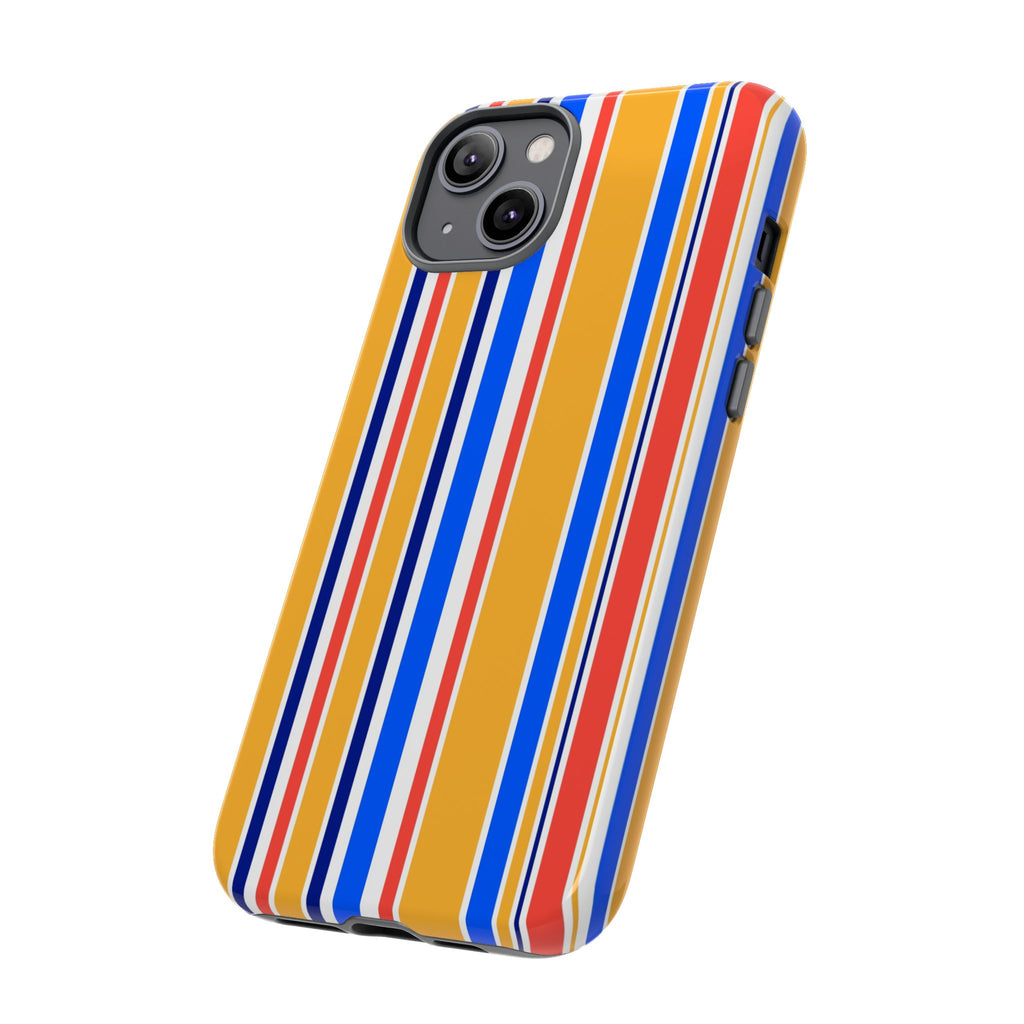 Candy Stripes - Yellow/Blue