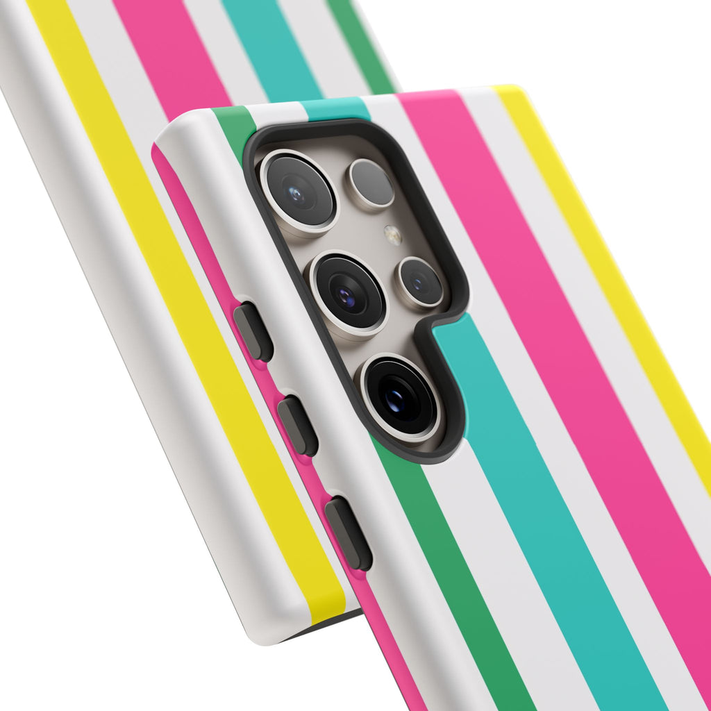 Candy Stripes - Pink/Yellow/Green