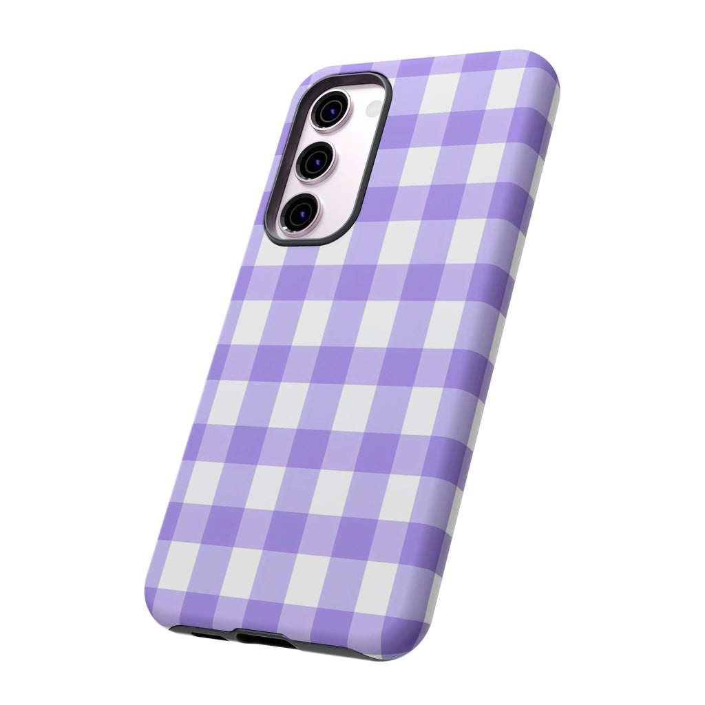 Checked - Lavender
