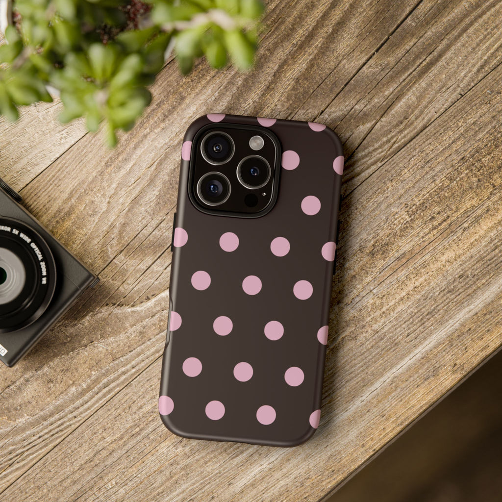 Spotted - Pink/Brown