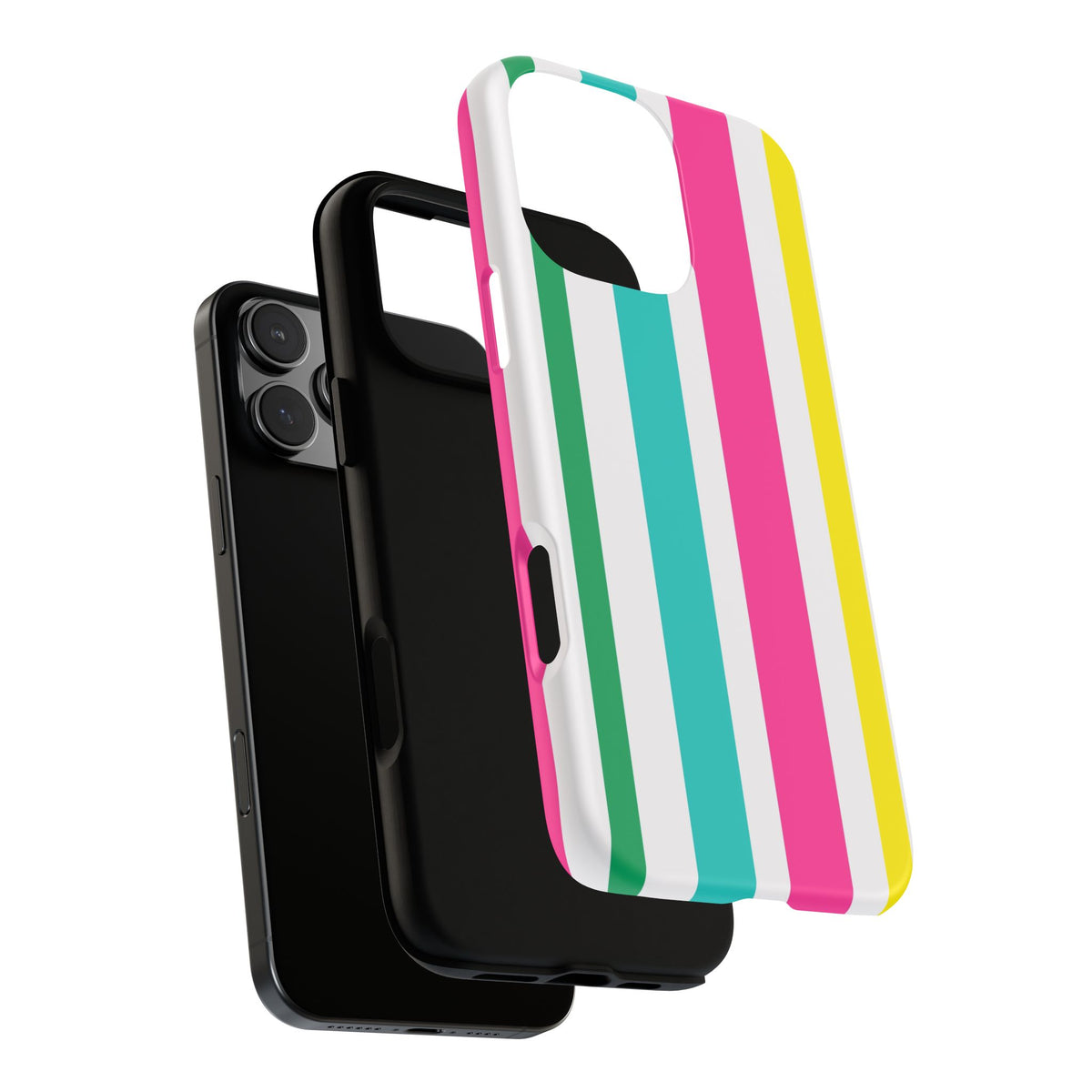 Candy Stripes - Pink/Yellow/Green