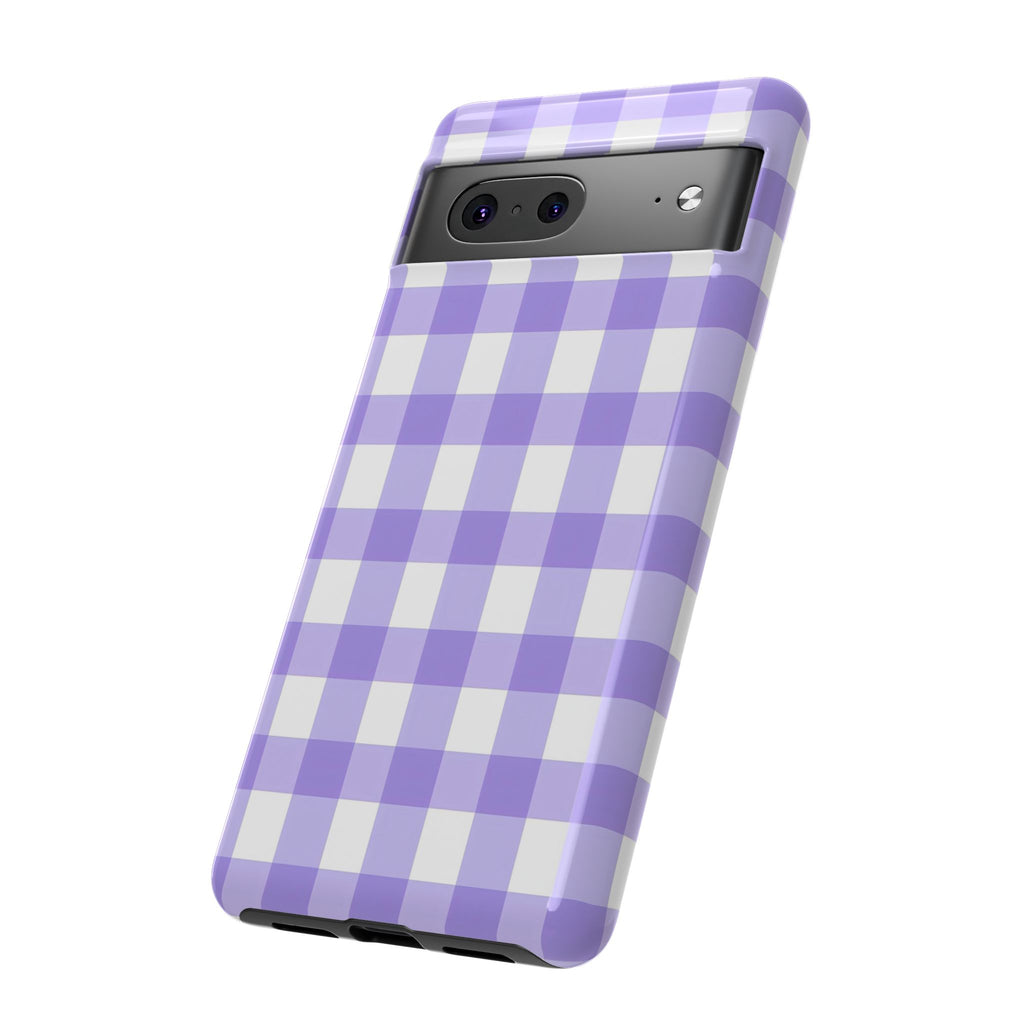 Checked - Lavender