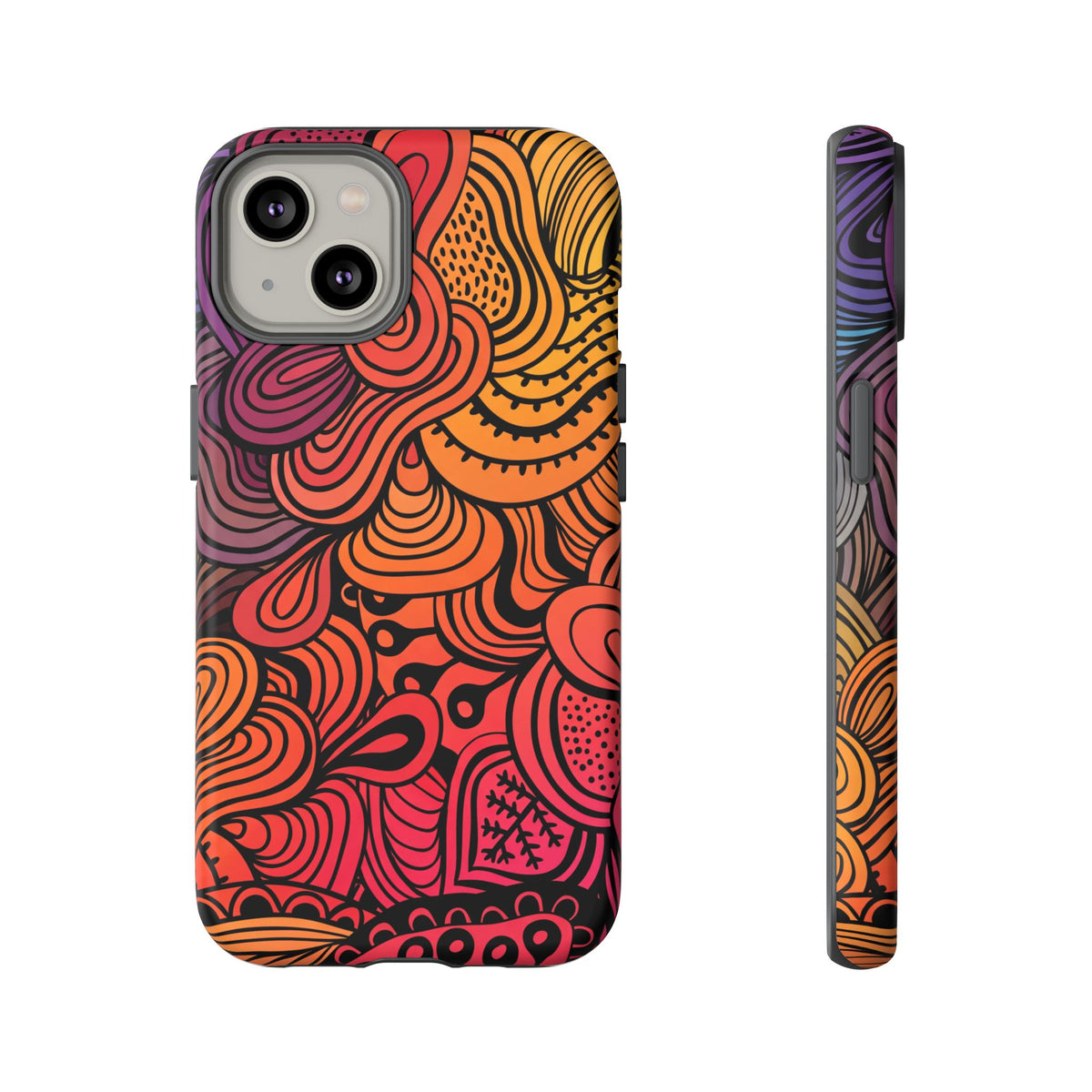 Abstract - Pink/Yellow