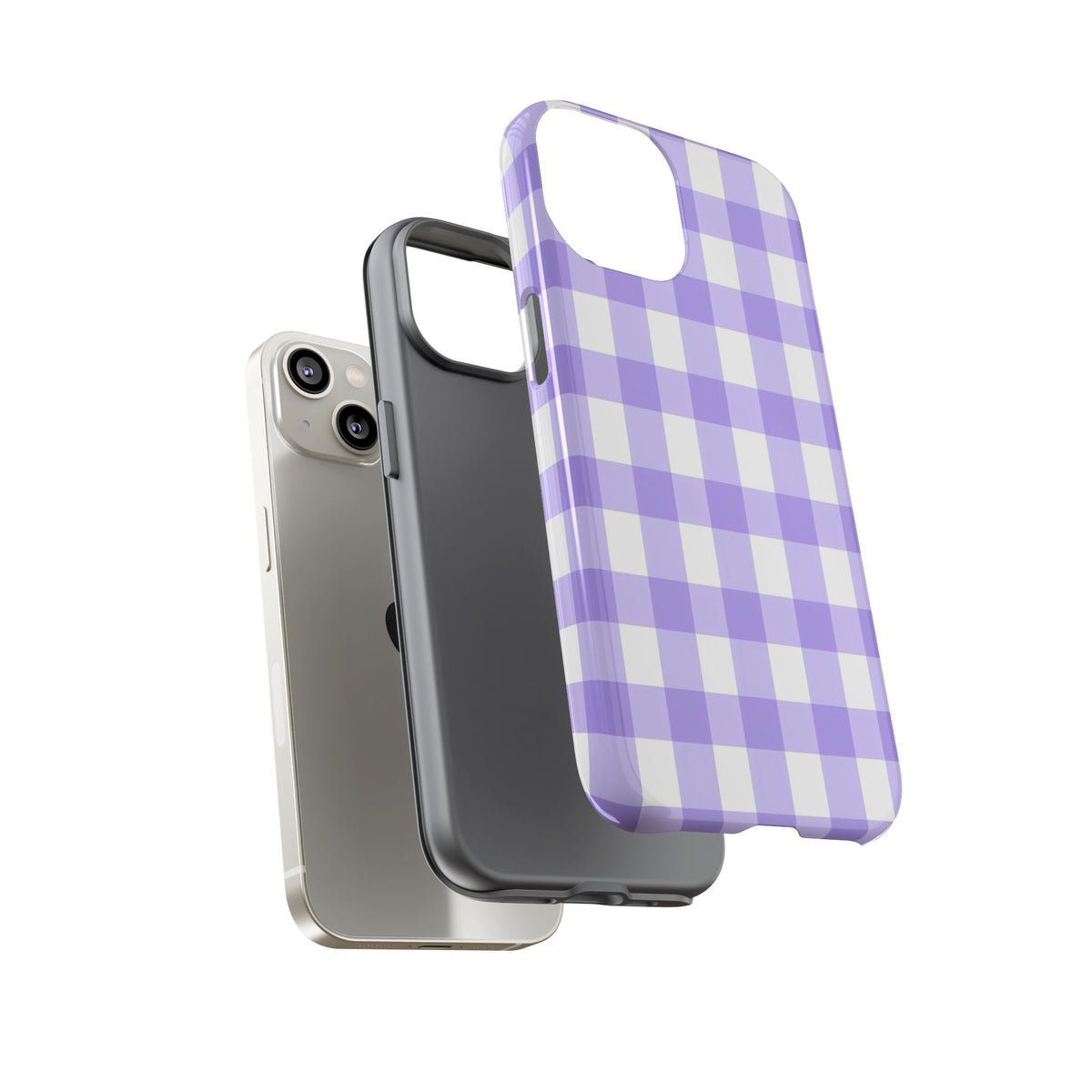 Checked - Lavender