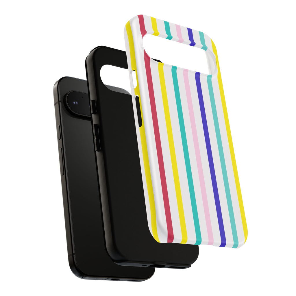 Candy Stripes - Pink/Red/Yellow/Blue