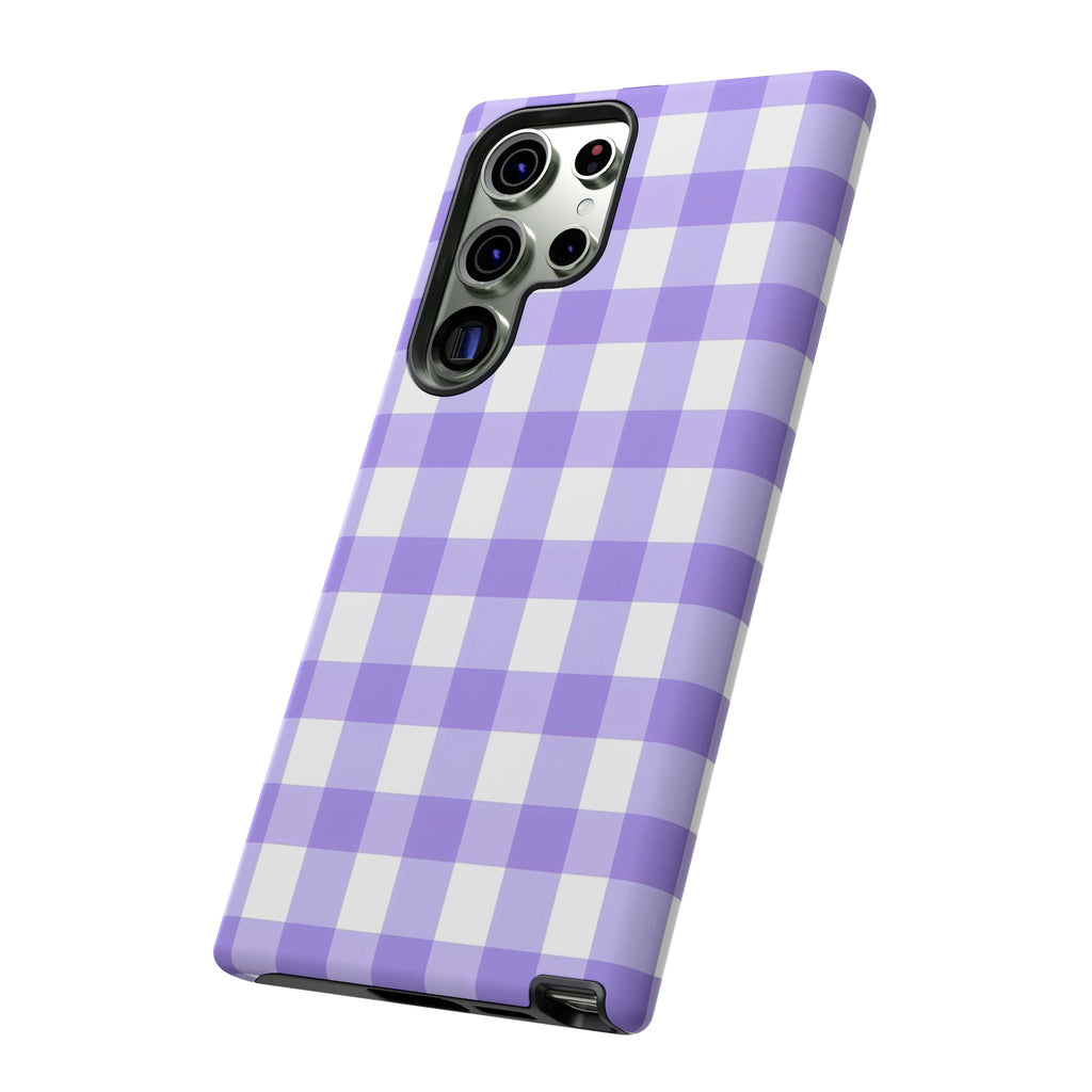Checked - Lavender