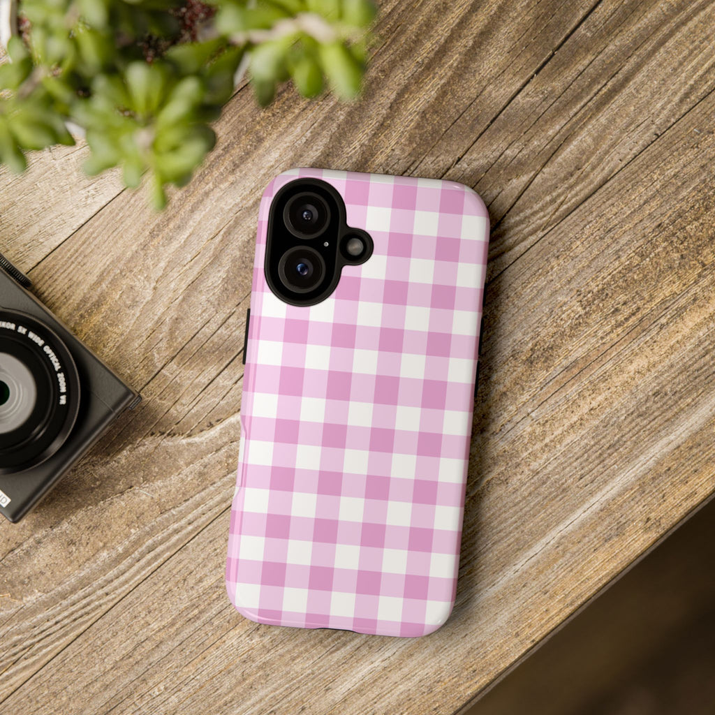 Checked - Pink
