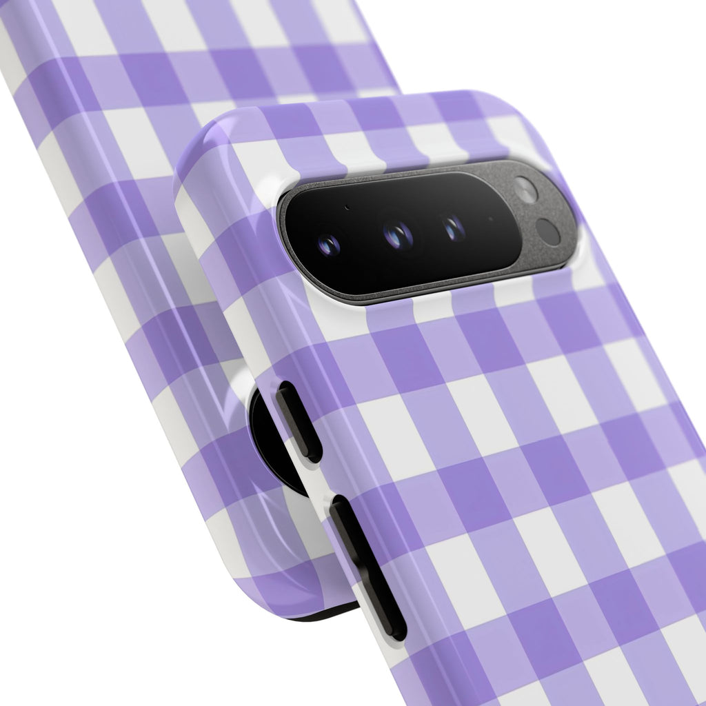 Checked - Lavender