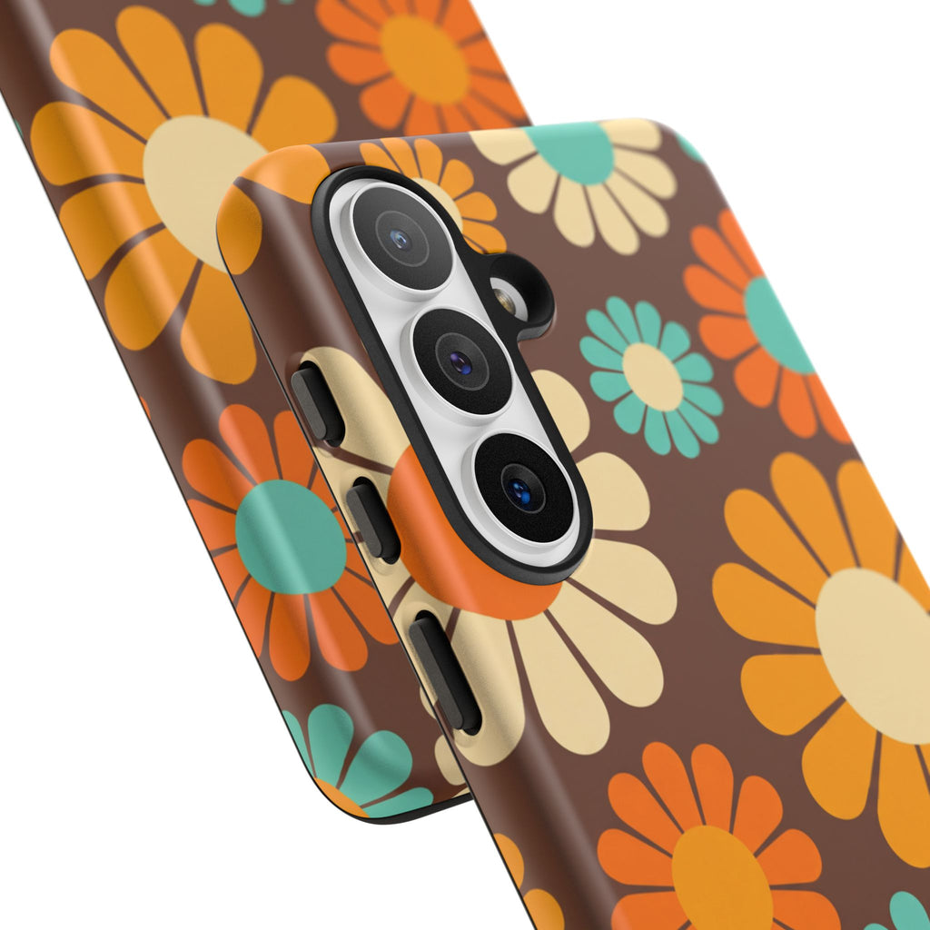 Flowers - Brown/Yellow
