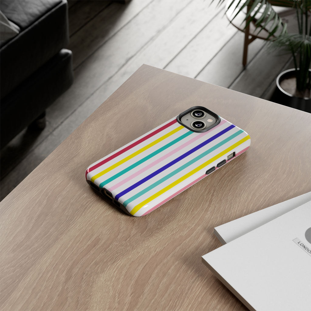Candy Stripes - Pink/Red/Yellow/Blue